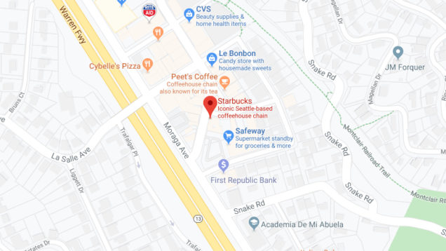 Man critically injured, struck by vehicle outside of Oakland Starbucks during laptop theft