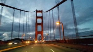 Driving through Golden Gate Bridge. Photo by Vera Sauchanka / LIVEfeed