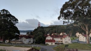 This breathtaking spot right by the Golden Gate Bridge was once home to the Fort Baker military base, and the historical design charm lives on at Cavallo Point Lodge. 
Photo by Dennis Bindarau / LIVEfeed