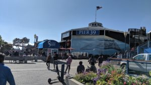 Pier 39 is an entertainment hub of local events and street art performances. 
Photo by Vera Sauchanka / LIVEfeed