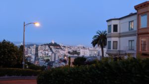 Being the "most crookedest" street in the world, Lombard Street opens up some of the most beautiful views of the city. Photo by Vera Sauchanka / LIVEfeed