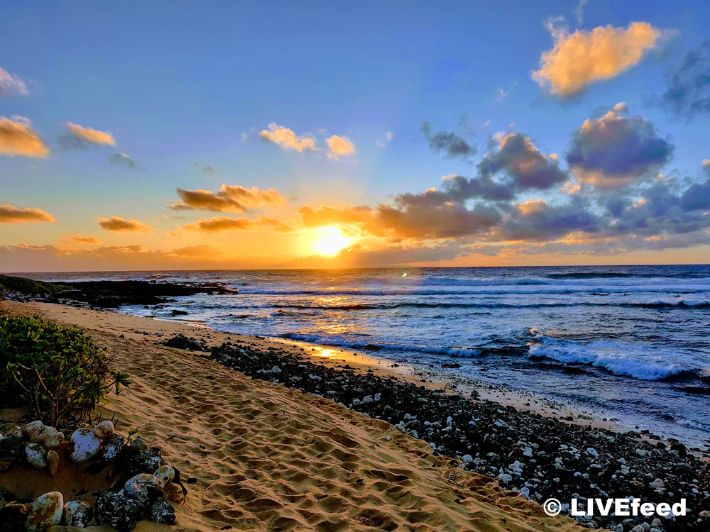 Sunrise at Sandy Beach, Honolulu, HI / Photo credit: LIVEfeed