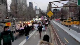New Yorkers protest Covid mandates, activists arrested