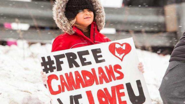 Freedom Convoy arrives in Ottawa as Trudeau self-isolates at home | LiveFEED®