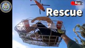 VIDEO: Florida Coast Guard shows stunning footage of rescues from Hurricane Ian | LiveFEED