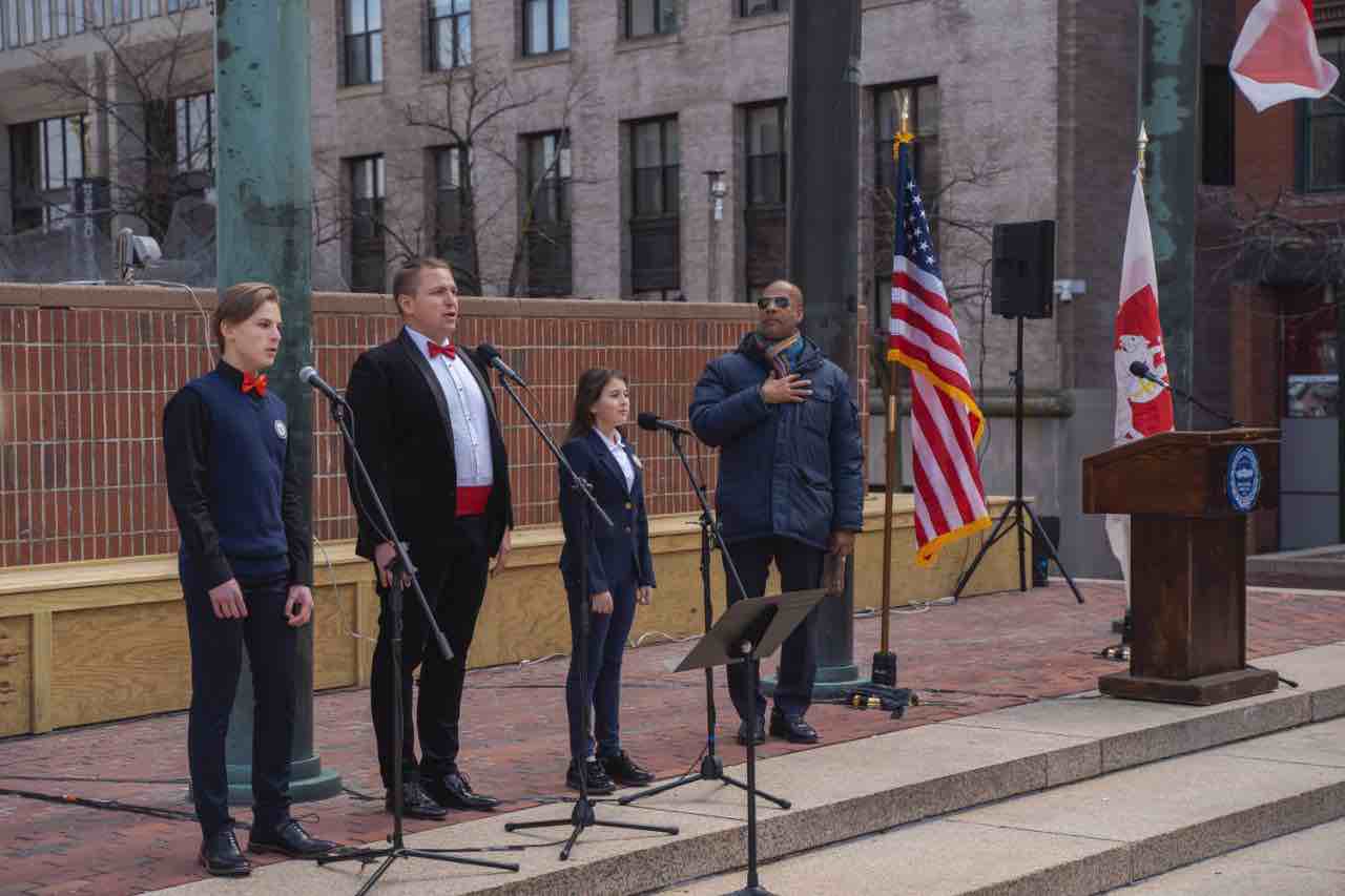 National anthems in Boston